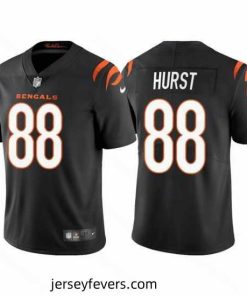 Cincinnati Bengals 88 Hayden Hurst Black Vapor Untouchable Limited Stitched Jersey