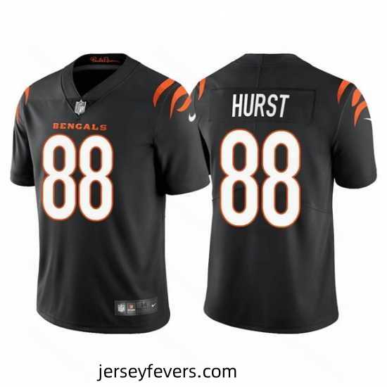Cincinnati Bengals 88 Hayden Hurst Black Vapor Untouchable Limited Stitched Jersey