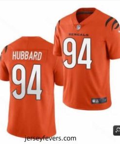 Cincinnati Bengals #94 Sam Hubbard 2021 Orange Vapor Untouchable Limited Stitched NFL Jersey