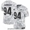 Cincinnati Bengals 94 Sam Hubbard 2024 F.U.S.E Arctic Camo Salute To Service Limited Stitched Football Jersey