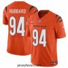 Cincinnati Bengals 94 Sam Hubbard Orange 2024 F.U.S.E With 4 Star C Patch Vapor Untouchable Limited Stitched Jersey