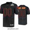 Custom Tampa Bay Buccaneers Black Super Bowl Lv Jersey