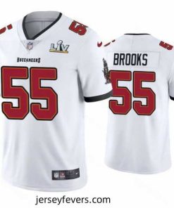 Derrick Brooks Buccaneers White Super Bowl Lv Vapor Limited Jersey