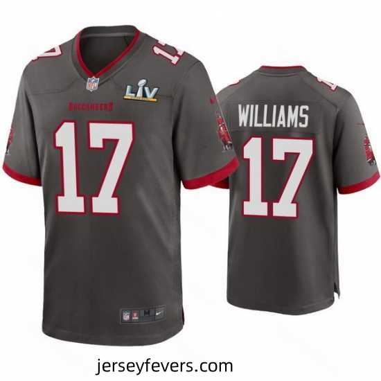 Doug Williams Buccaneers Pewter Super Bowl Lv Game Jersey