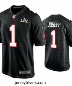 Greg Joseph Buccaneers Black Super Bowl Lv Game Fashion Jersey