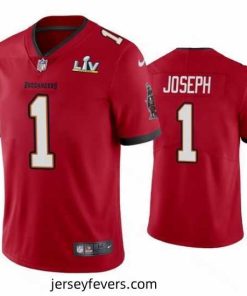 Greg Joseph Buccaneers Red Super Bowl Lv Vapor Limited Jersey