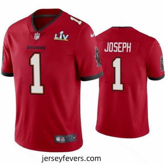 Greg Joseph Buccaneers Red Super Bowl Lv Vapor Limited Jersey