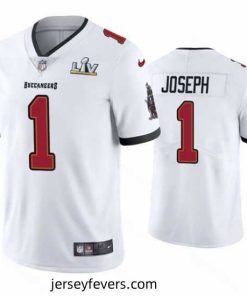 Greg Joseph Buccaneers White Super Bowl Lv Vapor Limited Jersey