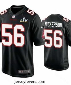 Hardy Nickerson Buccaneers Black Super Bowl Lv Game Fashion Jersey