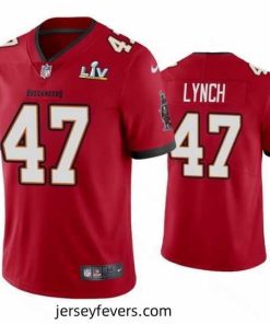 John Lynch Buccaneers Red Super Bowl Lv Vapor Limited Jersey
