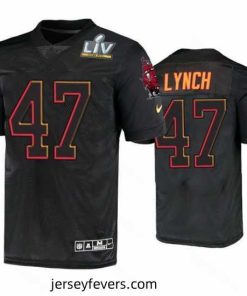 John Lynch Tampa Bay Buccaneers Black Super Bowl Lv Jersey