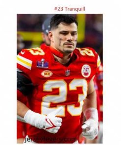 Kansas City Chiefs Drue Tranquill #23 Vapor Limited Super Bowl Jersey