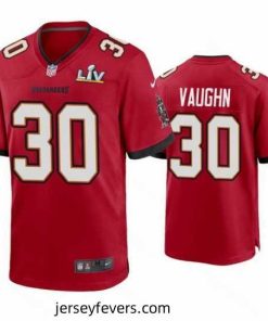 Ke'Shawn Vaughn Buccaneers Red Super Bowl Lv Game Jersey