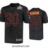 Ke'Shawn Vaughn Tampa Bay Buccaneers Black Super Bowl Lv Jersey