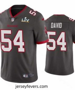 Lavonte David Buccaneers Pewter Super Bowl Lv Vapor Limited Jersey
