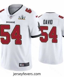 Lavonte David Buccaneers White Super Bowl Lv Vapor Limited Jersey