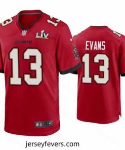 Mike Evans Buccaneers Red Super Bowl Lv Game Jersey