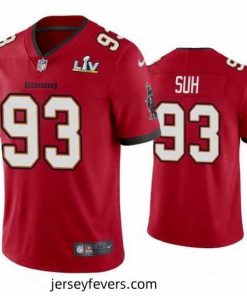 Ndamukong Suh Buccaneers Red Super Bowl Lv Vapor Limited Jersey