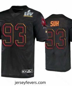 Ndamukong Suh Tampa Bay Buccaneers Black Super Bowl Lv Jersey