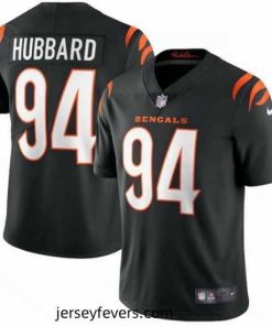 Nike Cincinnati Bengals 94 Sam Hubbard Black Vapor Limited Jersey