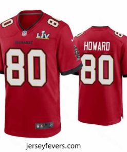 O.J. Howard Buccaneers Red Super Bowl Lv Game Jersey
