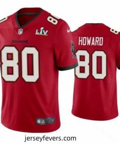 O.J. Howard Buccaneers Red Super Bowl Lv Vapor Limited Jersey
