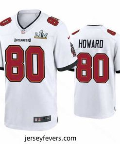 O.J. Howard Buccaneers White Super Bowl Lv Game Jersey