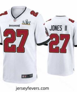 Ronald Jones Ii Buccaneers White Super Bowl Lv Game Jersey