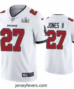Ronald Jones Ii Buccaneers White Super Bowl Lv Vapor Limited Jersey