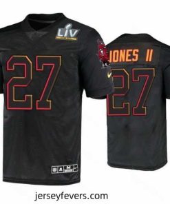 Ronald Jones Ii Tampa Bay Buccaneers Black Super Bowl Lv Jersey