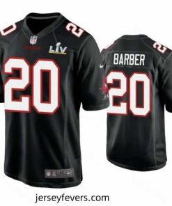 Ronde Barber Buccaneers Black Super Bowl Lv Game Fashion Jersey