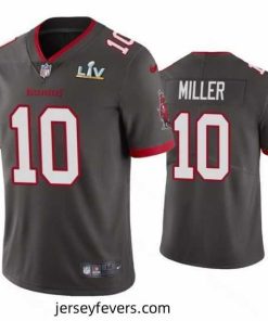 Scotty Miller Buccaneers Pewter Super Bowl Lv Vapor Limited Jersey