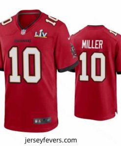 Scotty Miller Buccaneers Red Super Bowl Lv Game Jersey