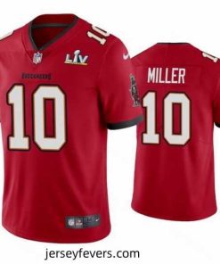 Scotty Miller Buccaneers Red Super Bowl Lv Vapor Limited Jersey