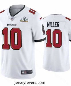 Scotty Miller Buccaneers White Super Bowl Lv Vapor Limited Jersey
