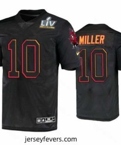 Scotty Miller Tampa Bay Buccaneers Black Super Bowl Lv Jersey