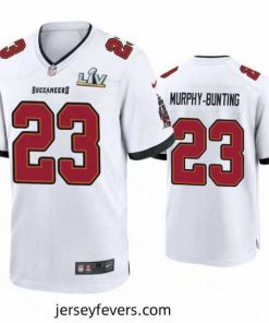 Sean Murphy Bunting Buccaneers White Super Bowl Lv Game Jersey