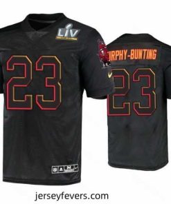 Sean Murphy Bunting Tampa Bay Buccaneers Black Super Bowl Lv Jersey