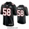 Shaquil Barrett Buccaneers Black Super Bowl Lv Game Fashion Jersey
