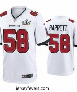 Shaquil Barrett Buccaneers White Super Bowl Lv Game Jersey