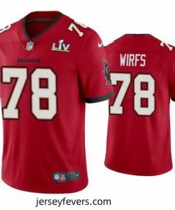 Tristan Wirfs Buccaneers Red Super Bowl Lv Vapor Limited Jersey