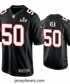 Vita Vea Buccaneers Black Super Bowl Lv Game Fashion Jersey