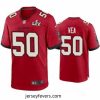 Vita Vea Buccaneers Red Super Bowl Lv Game Jersey