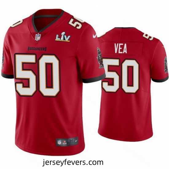 Vita Vea Buccaneers Red Super Bowl Lv Vapor Limited Jersey