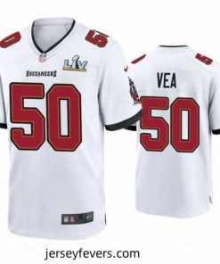 Vita Vea Buccaneers White Super Bowl Lv Game Jersey