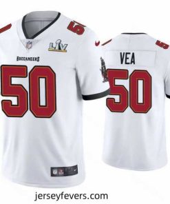 Vita Vea Buccaneers White Super Bowl Lv Vapor Limited Jersey
