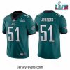 Toddler Philadelphia Eagles 51 Cam Jurgens Green Super Bowl LVII Vapor Untouchable Limited Stitched Jersey