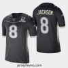 Men's Baltimore Ravens #8 Lamar Jackson 2020 AFC Pro Bowl Game Jersey