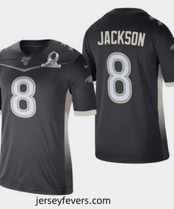 Men's Baltimore Ravens #8 Lamar Jackson 2020 AFC Pro Bowl Game Jersey