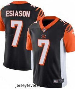 Mens Nike Cincinnati Bengals 7 Boomer Esiason Vapor Untouchable Limited Black Team Color NFL Jersey